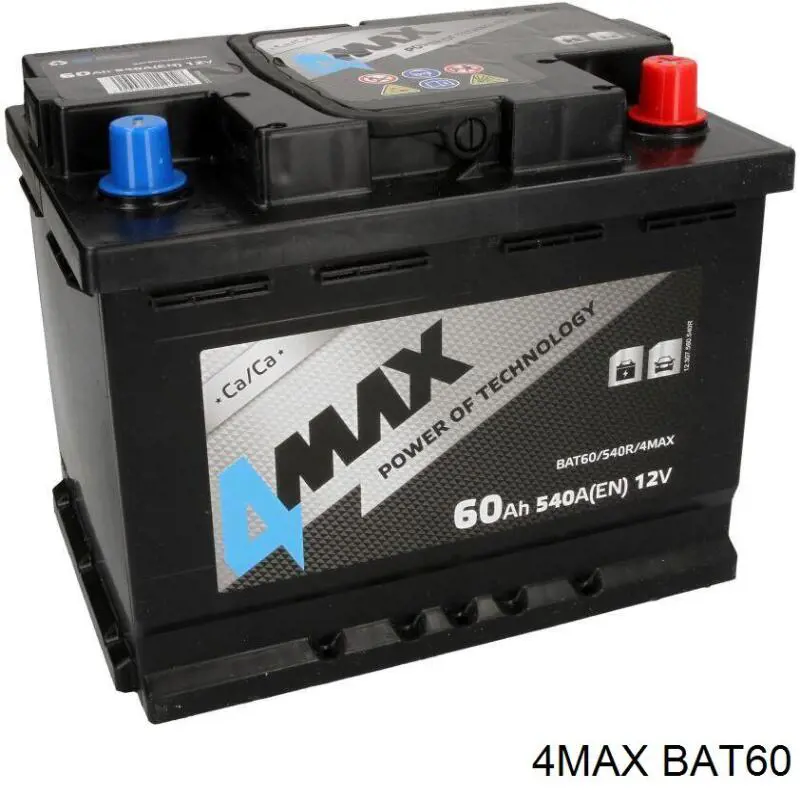 Bateria recarregável (PILHA) BAT60 4max