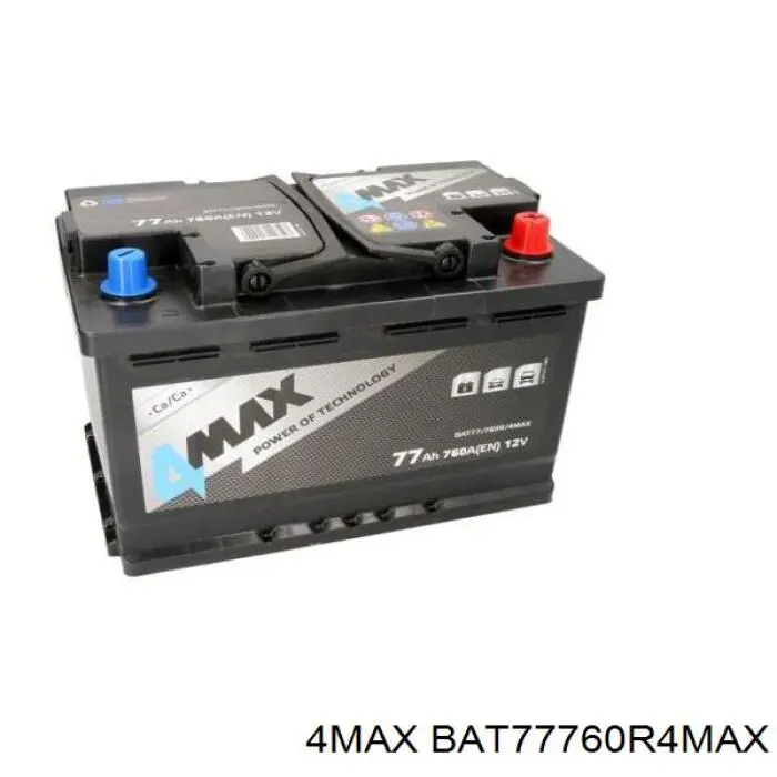 BAT77760R4MAX 4max Bateria recarregável (PILHA)