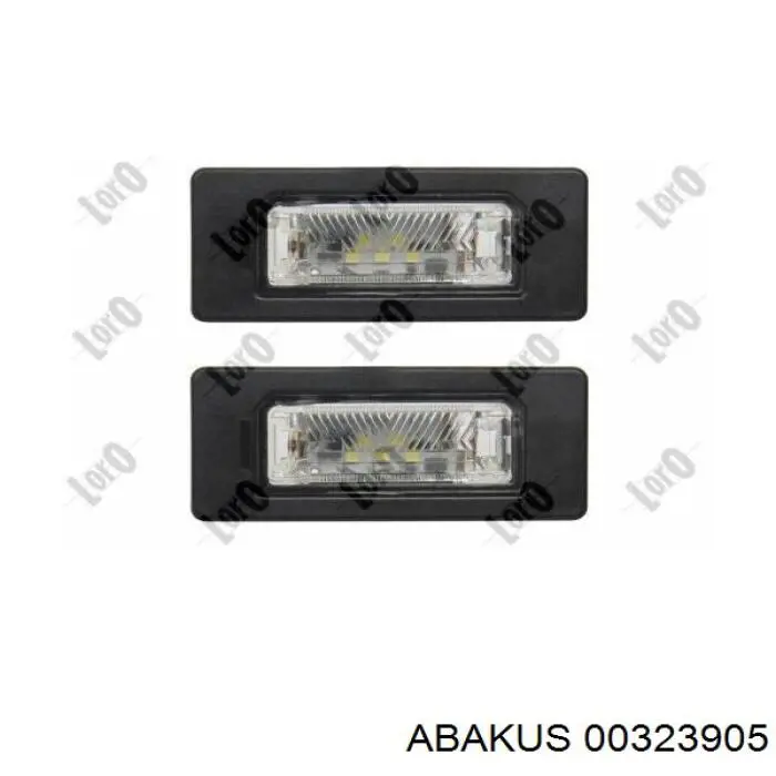 Lanterna da luz de fundo de matrícula traseira Alkar 2405479 preço, a partir de 11,92 USD