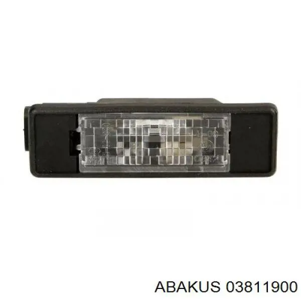 Lanterna da luz de fundo de matrícula traseira Depo/Loro/Abakus 03811900