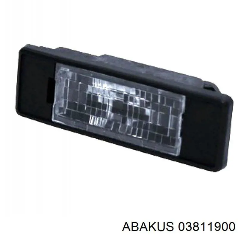 9688349480 Fiat/Alfa/Lancia Lanterna da luz de fundo de matrícula traseira