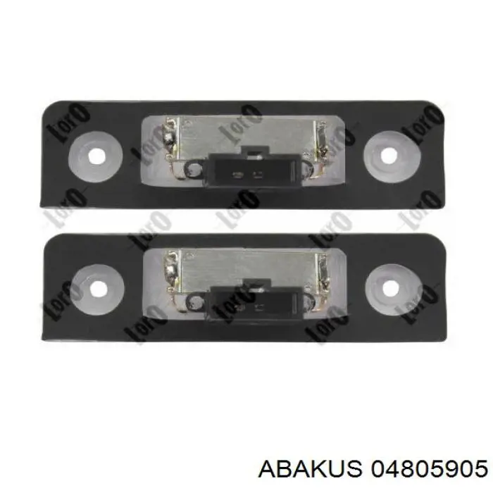 Lanterna da luz de fundo de matrícula traseira Depo/Loro/Abakus 04805900 preço, a partir de 17,00 USD