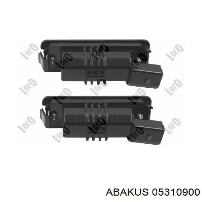 4412108NAQ Depo/Loro/Abakus Lanterna da luz de fundo de matrícula traseira