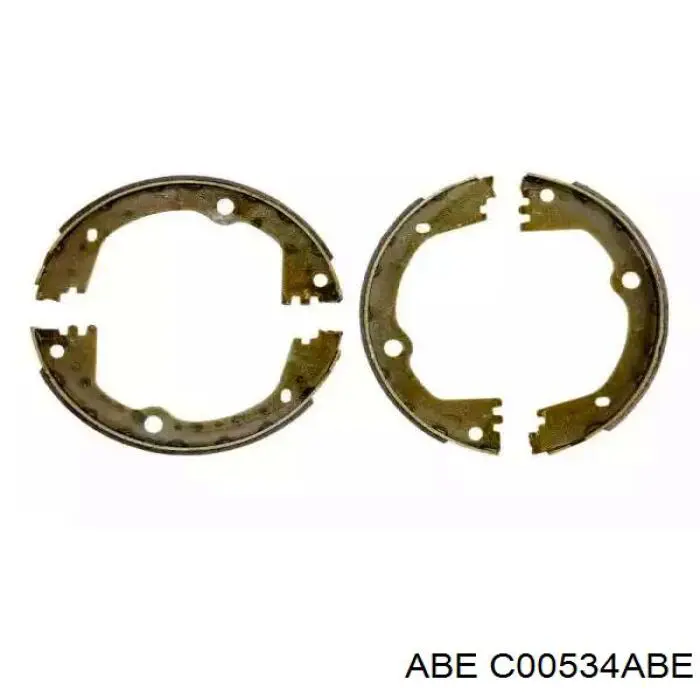 Sapatas do freio de estacionamento ABE C00534ABE preço, a partir de 35,94 USD