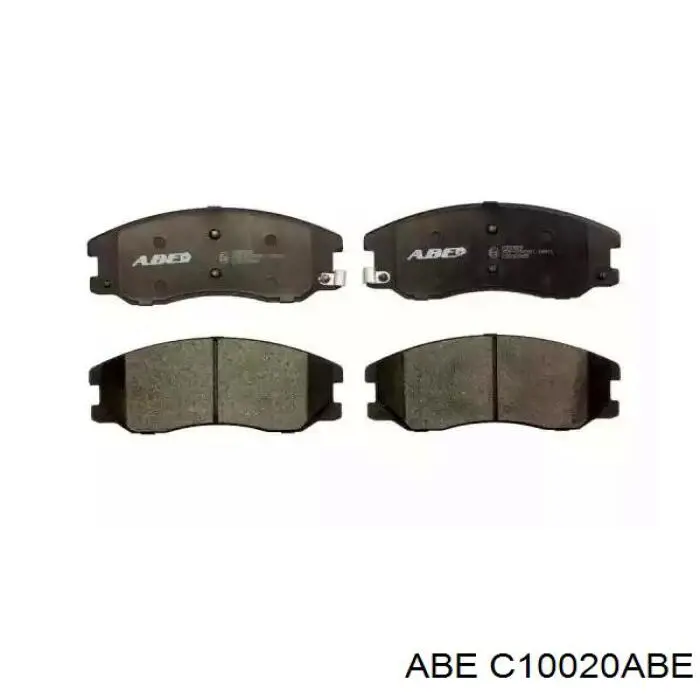 Compre C10020ABE ABE Sapatas do freio dianteiras de disco
