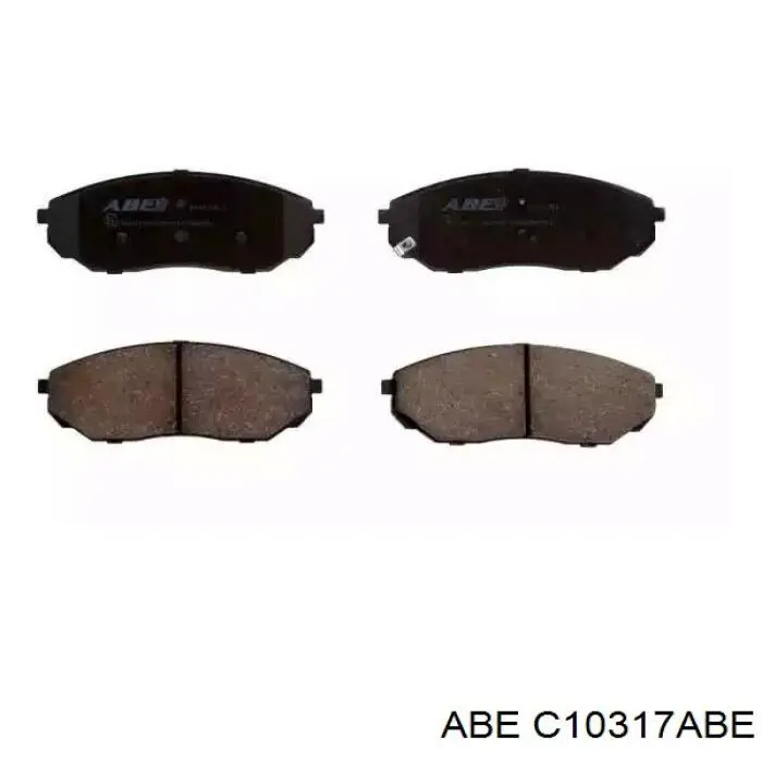 Compre C10317ABE ABE Sapatas do freio dianteiras de disco