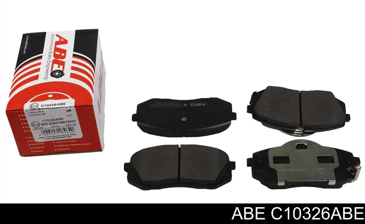 Compre C10326ABE ABE Sapatas do freio dianteiras de disco