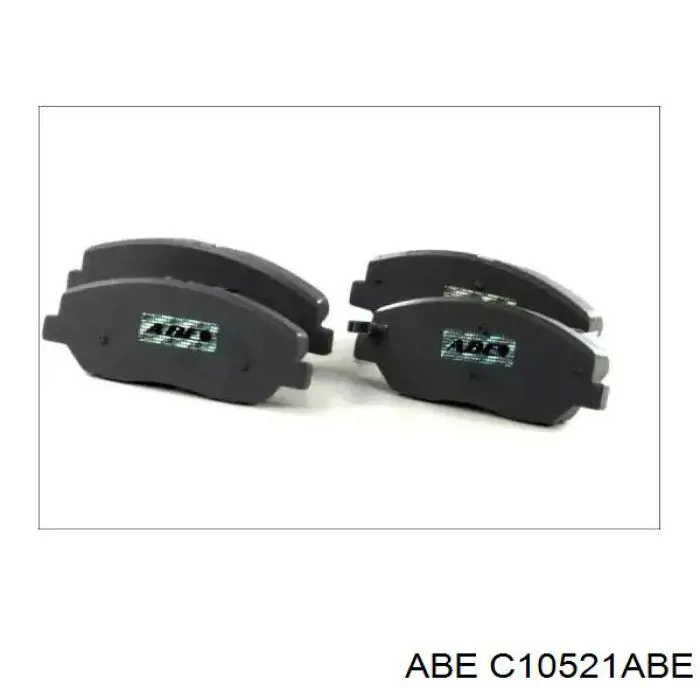 Compre C10521ABE ABE Sapatas do freio dianteiras de disco