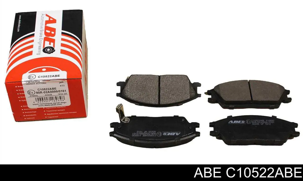 Compre C10522ABE ABE Sapatas do freio dianteiras de disco