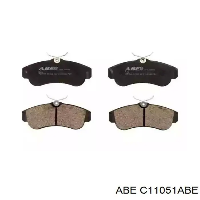 Sapatas do freio dianteiras de disco ABE C11051ABE preço, a partir de 23,16 USD