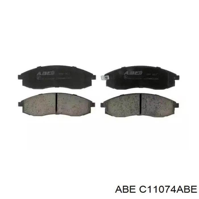 Compre C11074ABE ABE Sapatas do freio dianteiras de disco