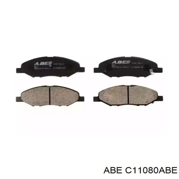 Compre C11080ABE ABE Sapatas do freio dianteiras de disco
