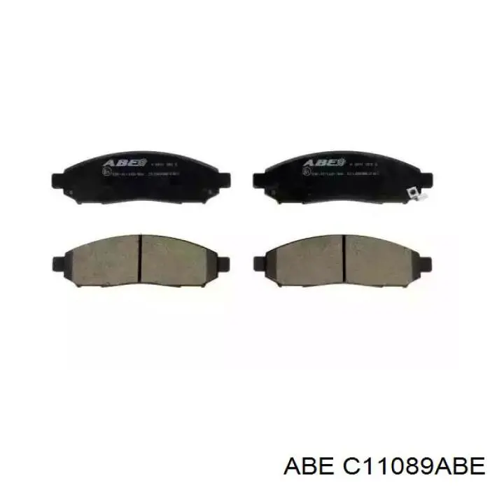 Sapatas do freio dianteiras de disco ABE C11089ABE preço, a partir de 37,09 USD
