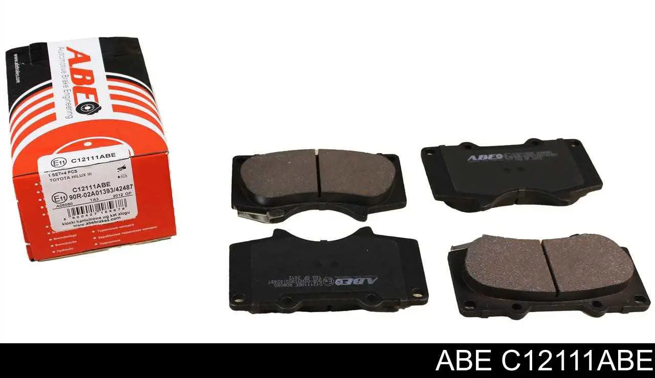 Compre C12111ABE ABE Sapatas do freio dianteiras de disco