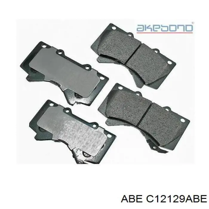 Compre C12129ABE ABE Sapatas do freio dianteiras de disco