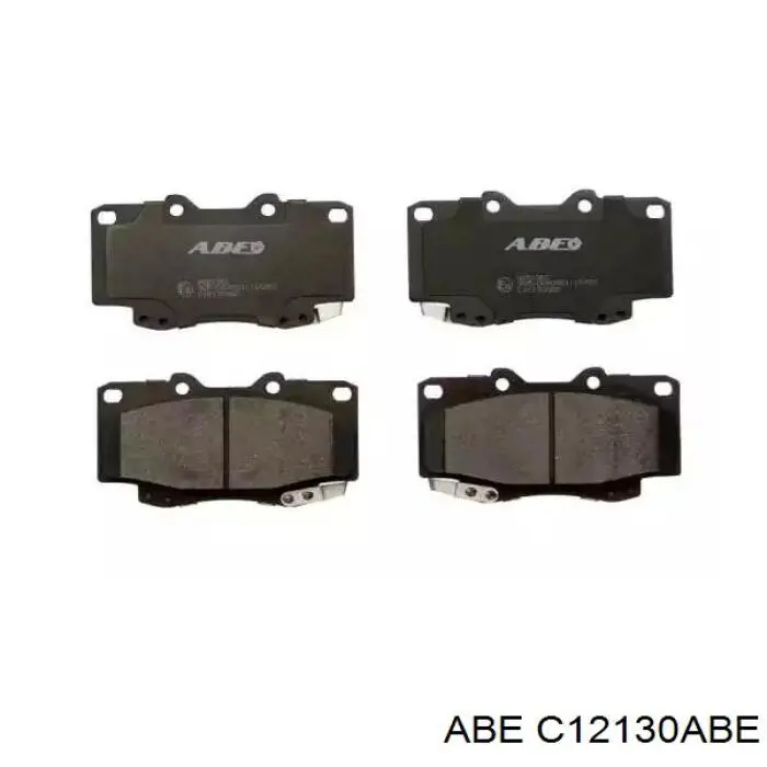 Sapatas do freio dianteiras de disco ABE C12130ABE preço, a partir de 36,85 USD