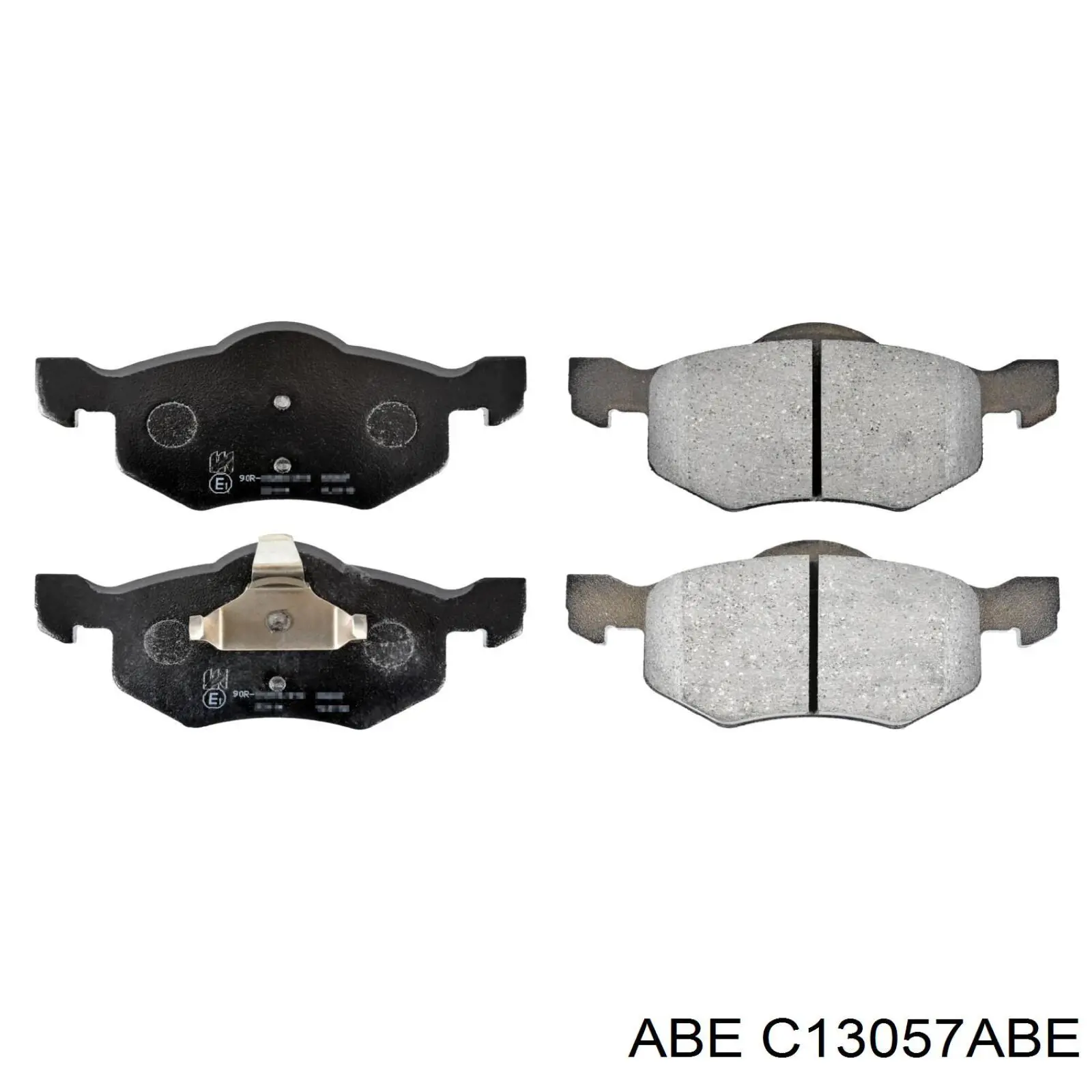 Compre C13057ABE ABE Sapatas do freio dianteiras de disco