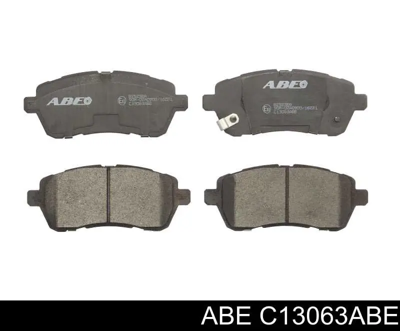 Sapatas do freio dianteiras de disco ABE C13063ABE preço, a partir de 25,37 USD