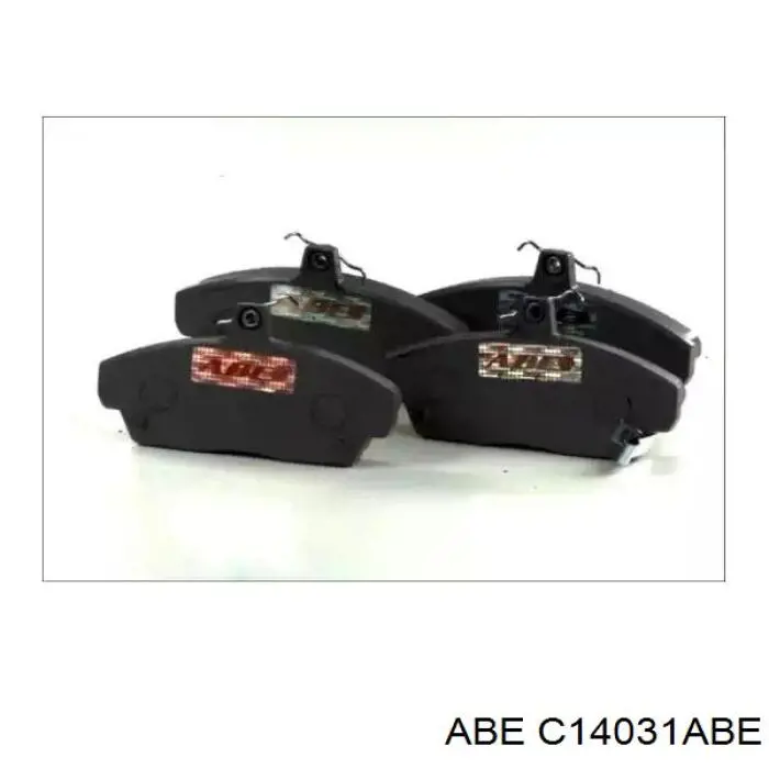 Compre C14031ABE ABE Sapatas do freio dianteiras de disco