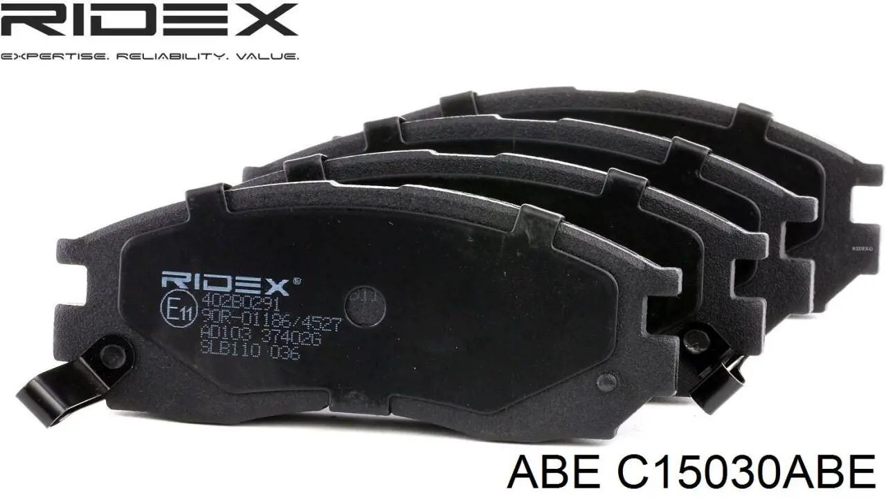 Compre C15030ABE ABE Sapatas do freio dianteiras de disco