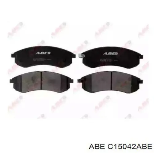 Compre C15042ABE ABE Sapatas do freio dianteiras de disco