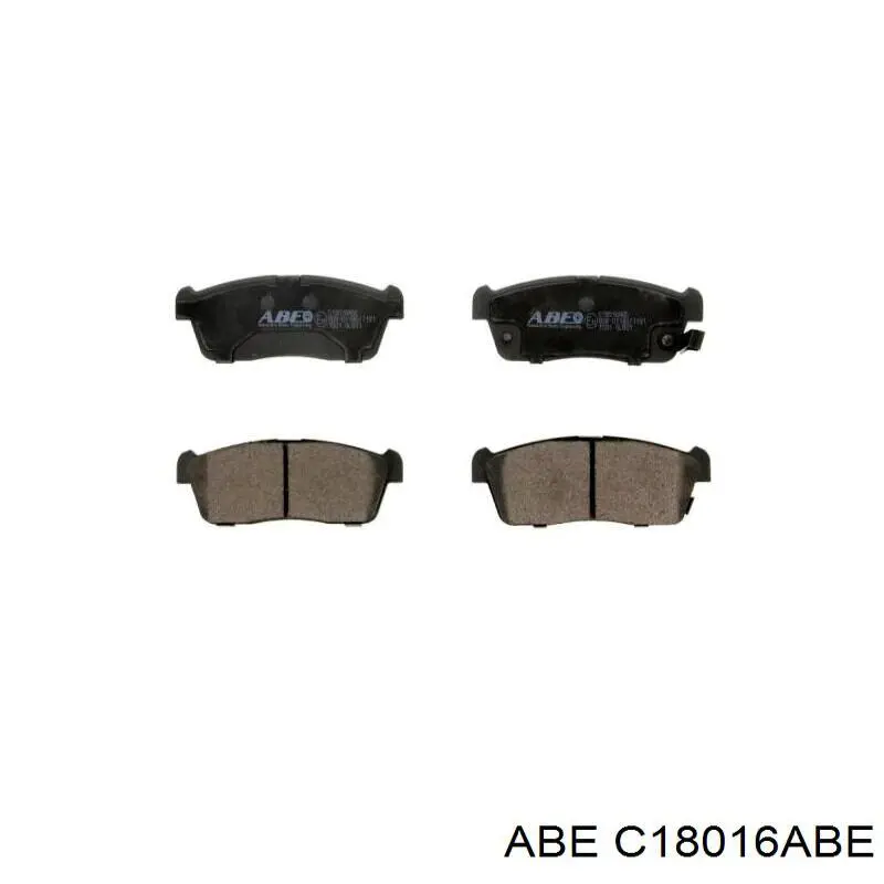 Compre C18016ABE ABE Sapatas do freio dianteiras de disco