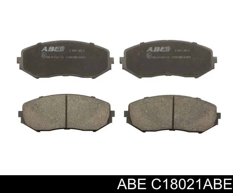 Sapatas do freio dianteiras de disco ABE C18021ABE preço, a partir de 31,32 USD