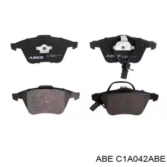 Compre C1A042ABE ABE Sapatas do freio dianteiras de disco