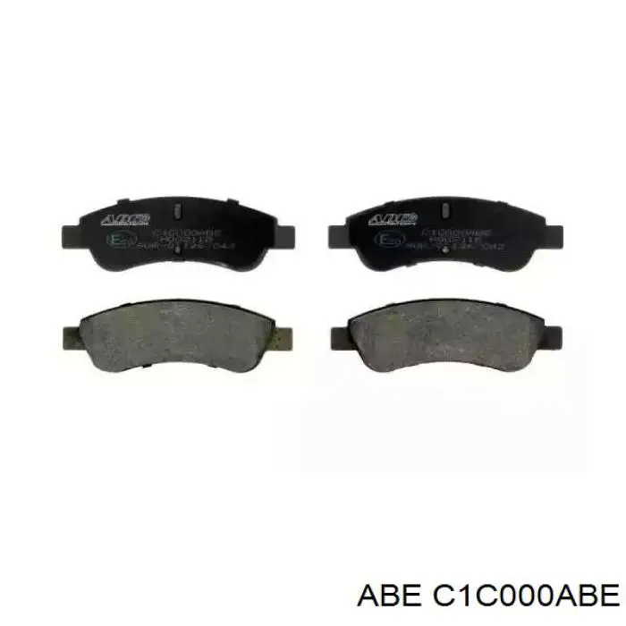 Compre C1C000ABE ABE Sapatas do freio dianteiras de disco