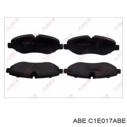 Compre C1E017ABE ABE Sapatas do freio dianteiras de disco