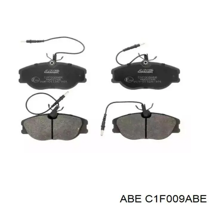 Sapatas do freio dianteiras de disco ABE C1F009ABE preço, a partir de 33,04 USD