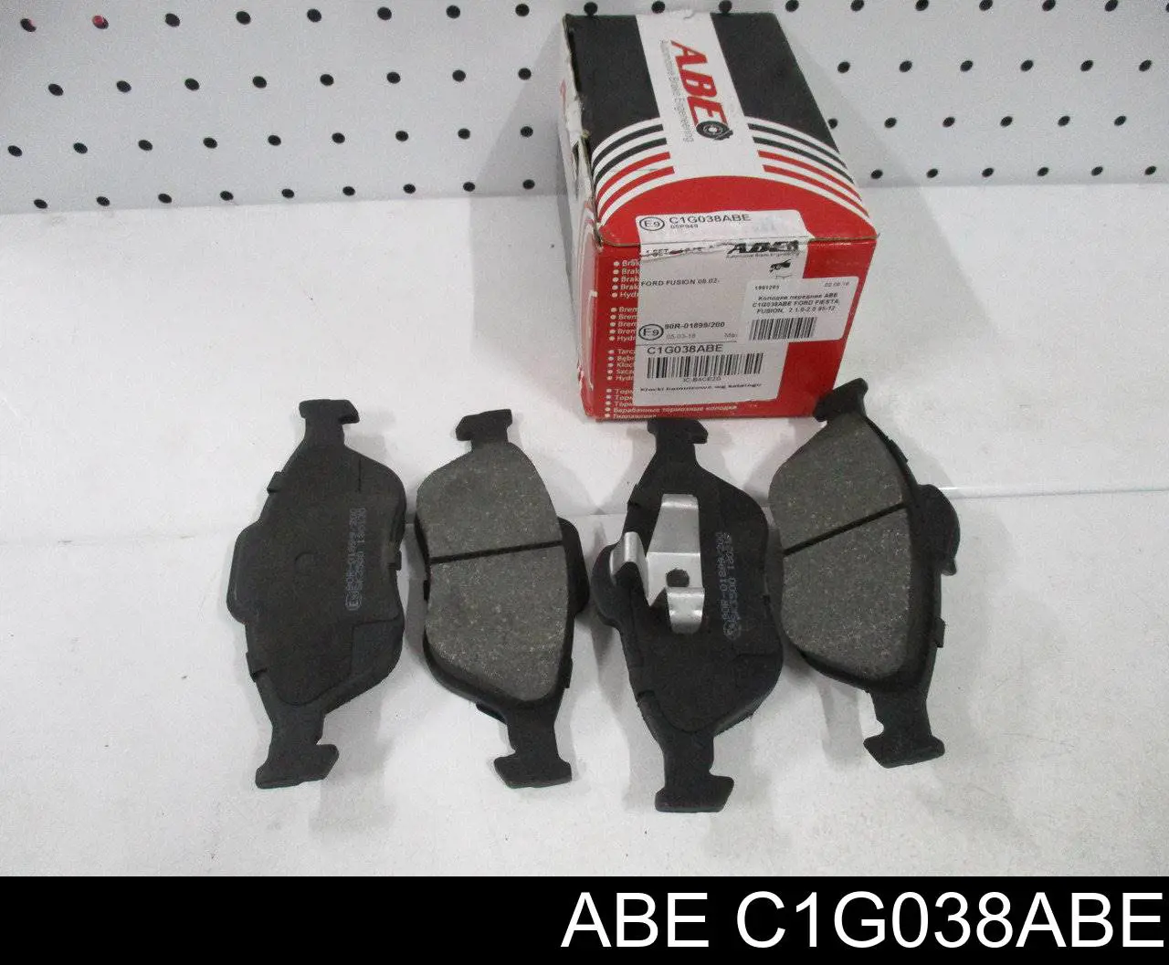 Compre C1G038ABE ABE Sapatas do freio dianteiras de disco