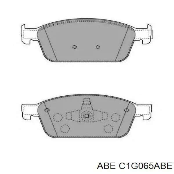 Compre C1G065ABE ABE Sapatas do freio dianteiras de disco