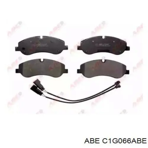 Compre C1G066ABE ABE Sapatas do freio dianteiras de disco