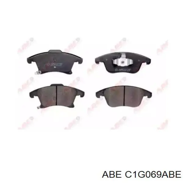 Sapatas do freio dianteiras de disco ABE C1G069ABE preço, a partir de 38,29 USD