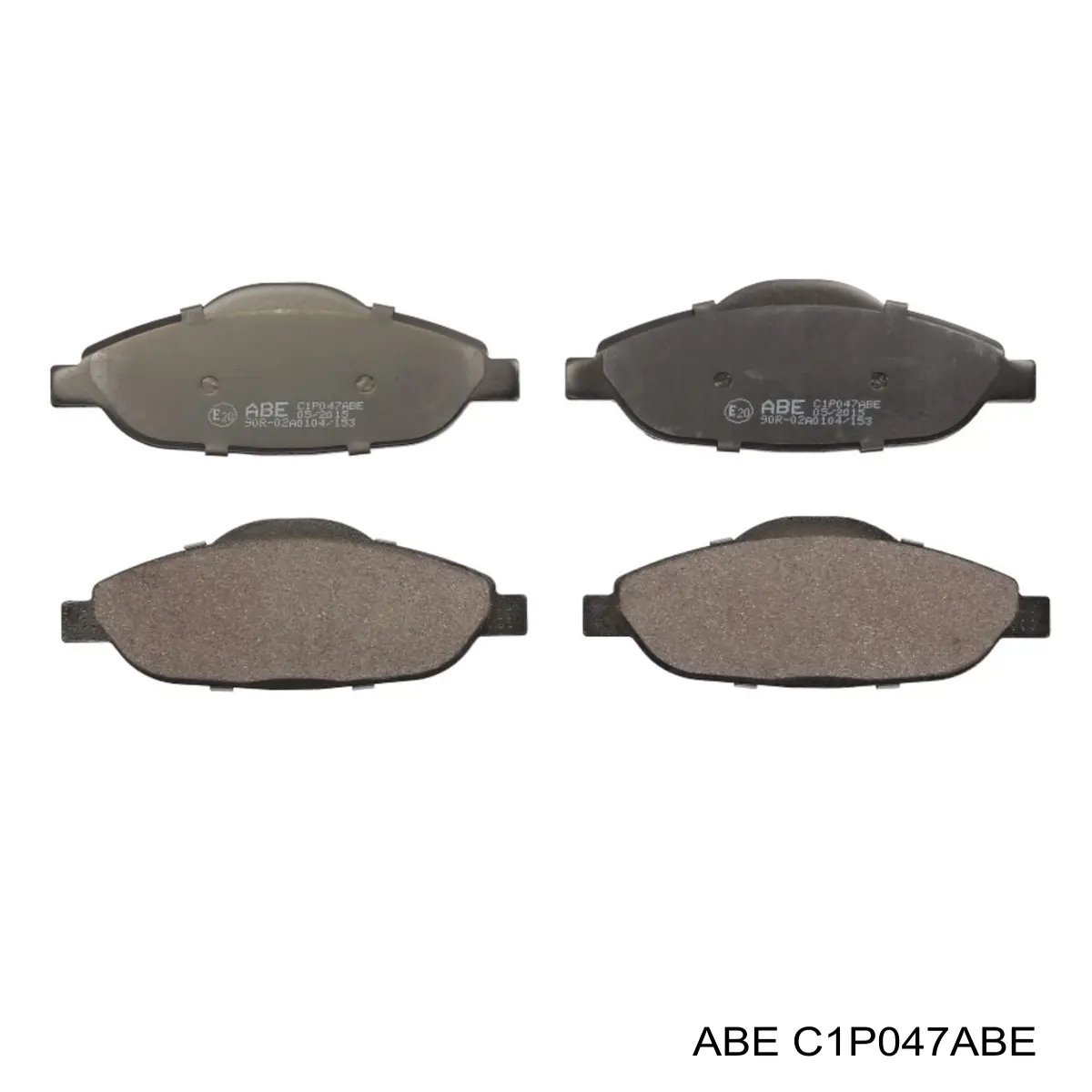 Compre C1P047ABE ABE Sapatas do freio dianteiras de disco