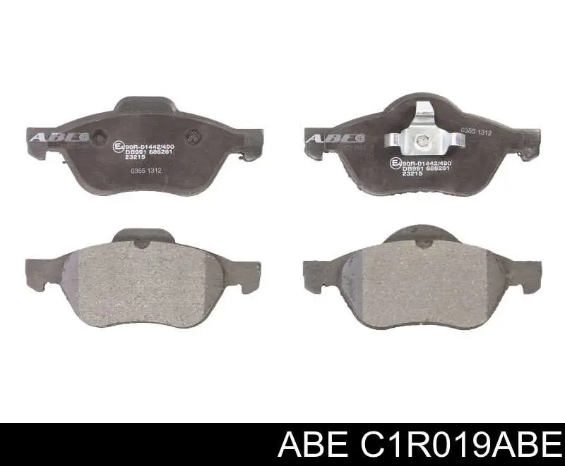 Sapatas do freio dianteiras de disco ABE C1R019ABE preço, a partir de 29,69 USD