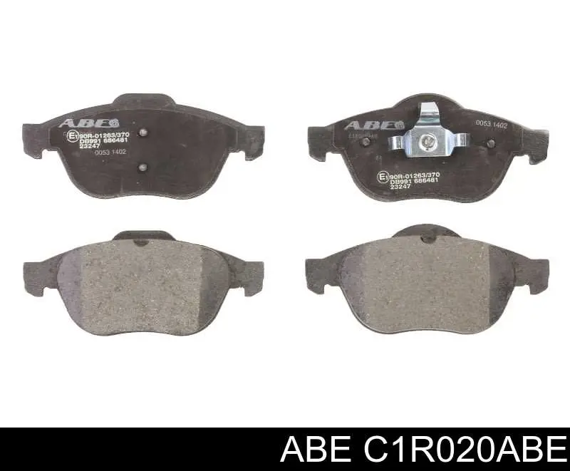 Sapatas do freio dianteiras de disco ABE C1R020ABE preço, a partir de 32,90 USD