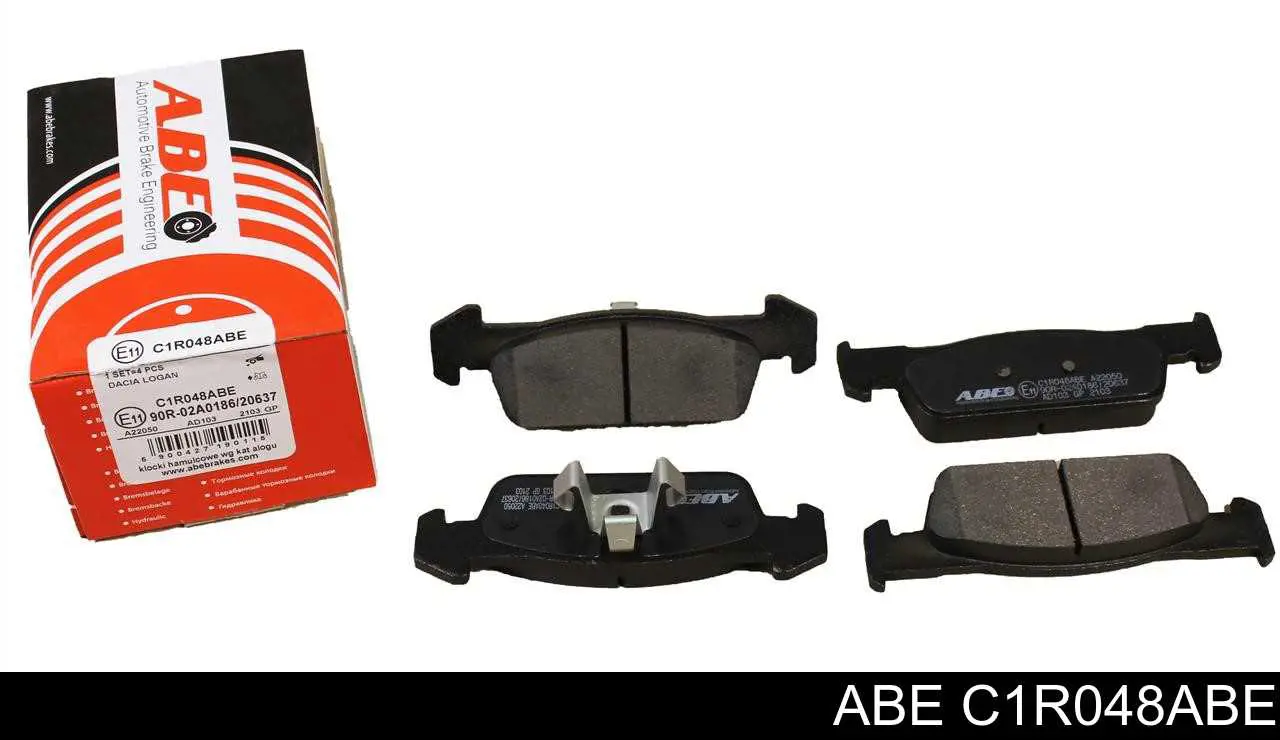 Sapatas do freio dianteiras de disco ABE C1R048ABE preço, a partir de 26,66 USD