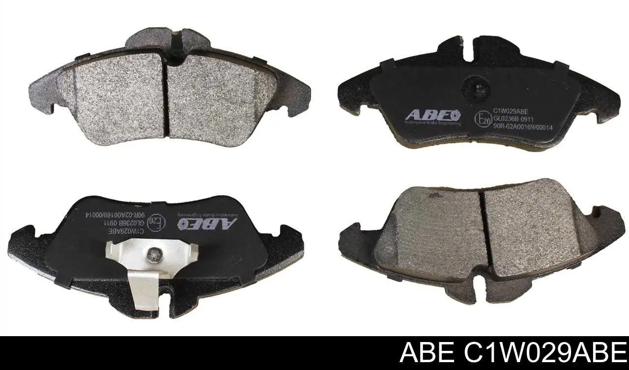 Compre C1W029ABE ABE Sapatas do freio dianteiras de disco