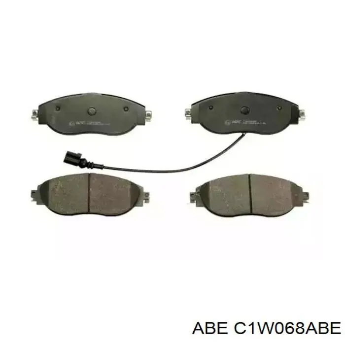 Sapatas do freio dianteiras de disco ABE C1W068ABE preço, a partir de 43,52 USD