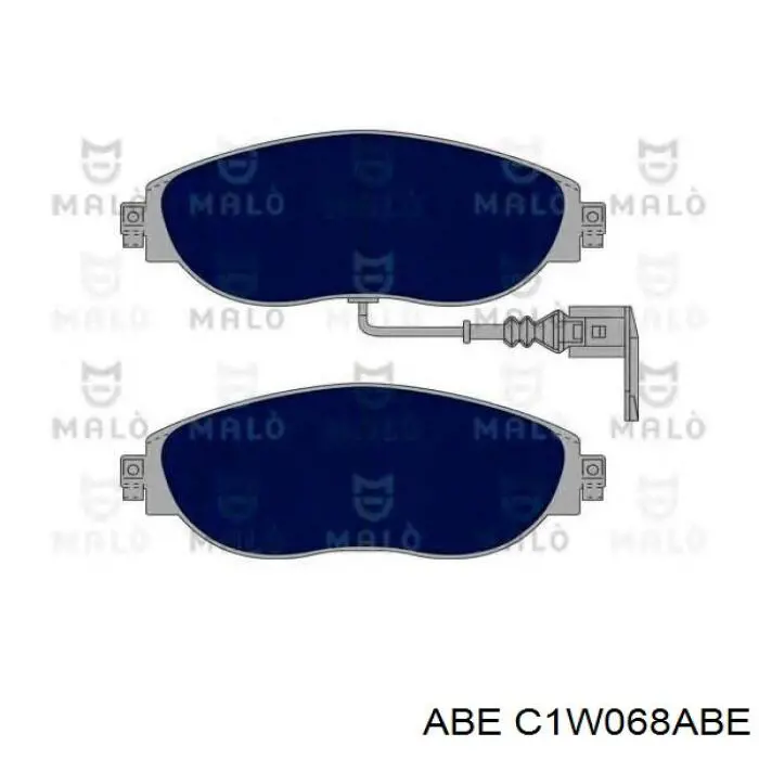 Compre C1W068ABE ABE Sapatas do freio dianteiras de disco
