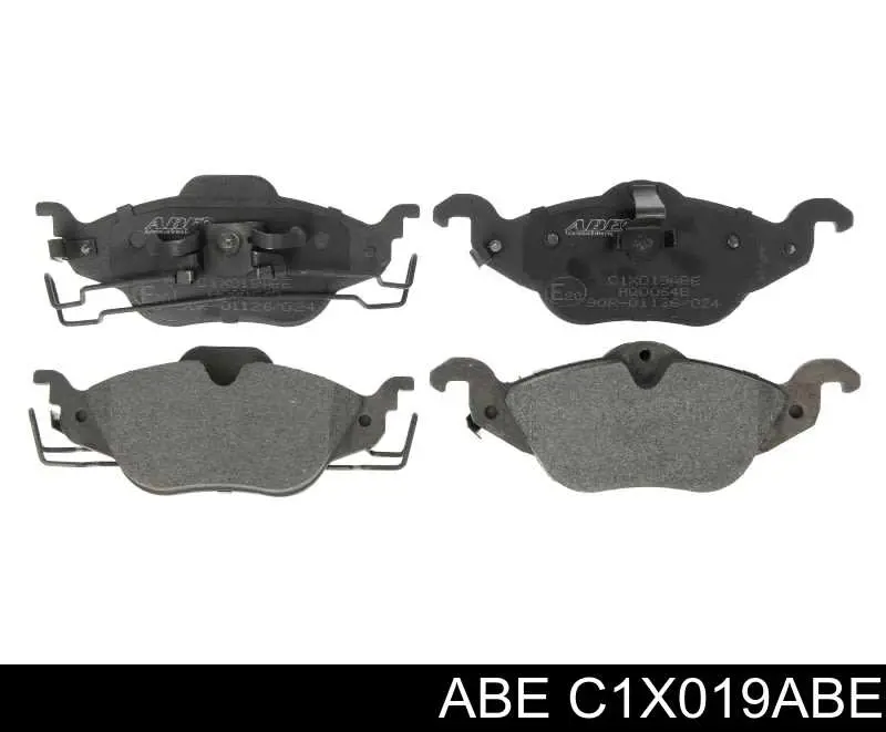 Sapatas do freio dianteiras de disco ABE C1X019ABE preço, a partir de 25,83 USD