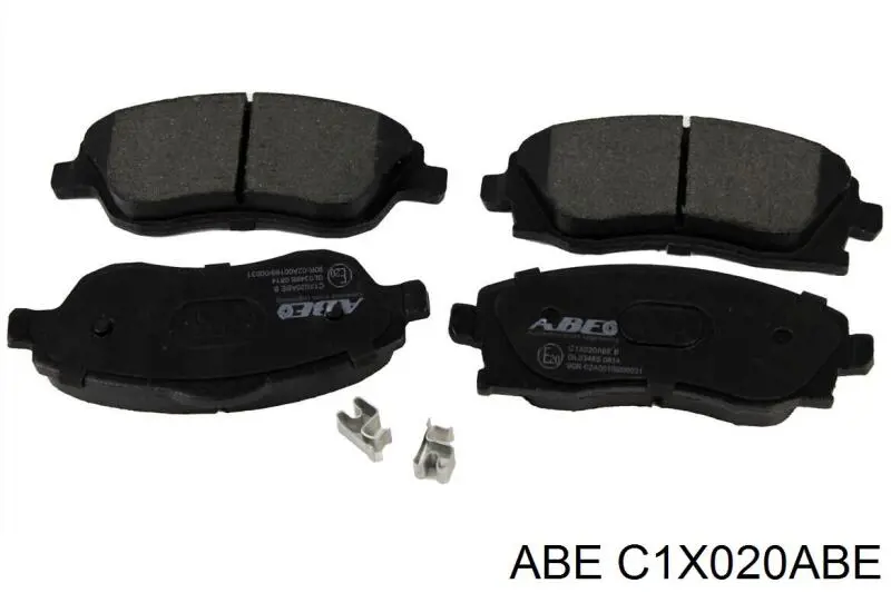 Compre C1X020ABE ABE Sapatas do freio dianteiras de disco