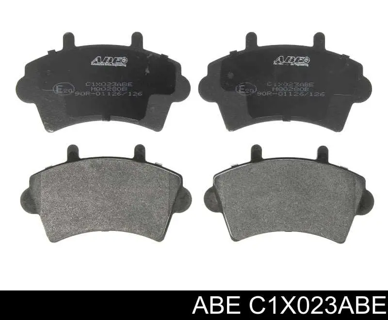 Sapatas do freio dianteiras de disco ABE C1X023ABE preço, a partir de 29,97 USD