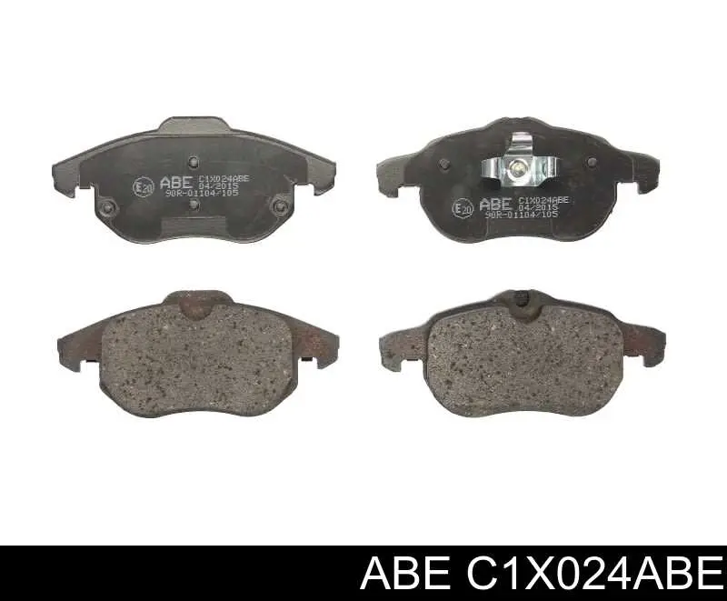 Sapatas do freio dianteiras de disco ABE C1X024ABE preço, a partir de 36,77 USD
