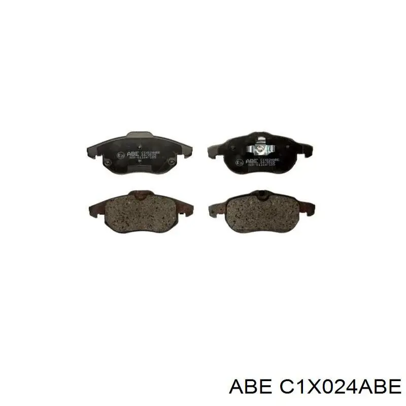 Compre C1X024ABE ABE Sapatas do freio dianteiras de disco