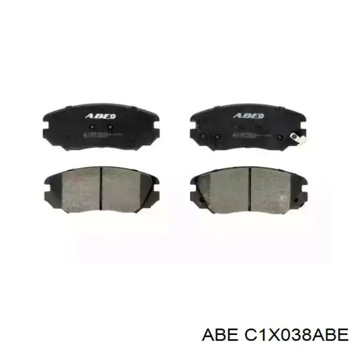 Compre C1X038ABE ABE Sapatas do freio dianteiras de disco