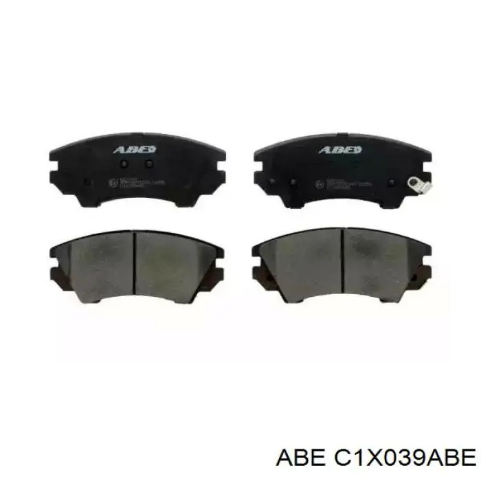 Compre C1X039ABE ABE Sapatas do freio dianteiras de disco