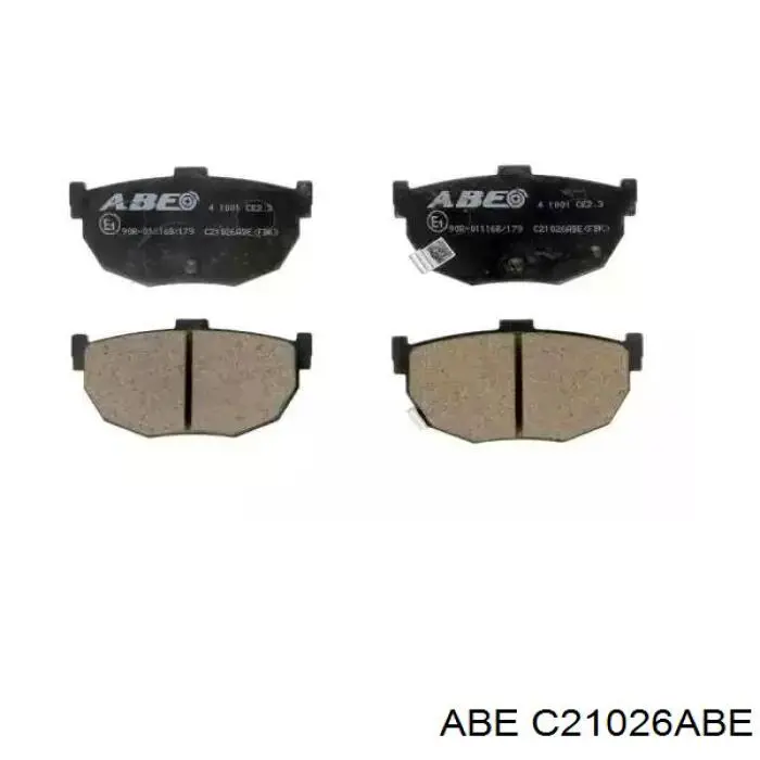 Sapatas do freio traseiras de disco ABE C21026ABE preço, a partir de 23,48 USD